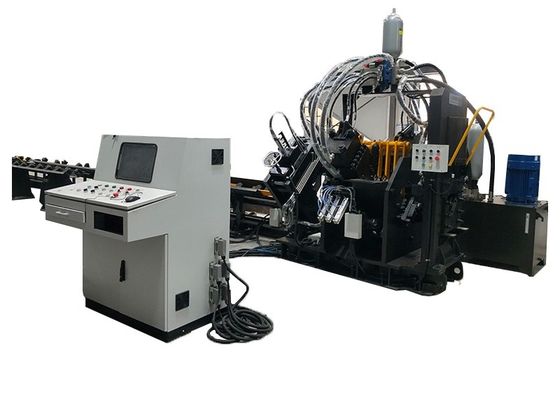 Máy CNC dập, đánh dấu và cắt thép góc trong ngành tháp thép góc