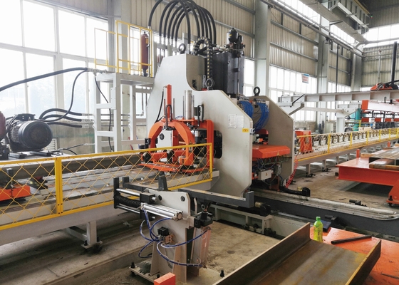 1200KN Nam lực CNC Truck Beam Plate Punching Machine Max 750mpa vật liệu kéo
