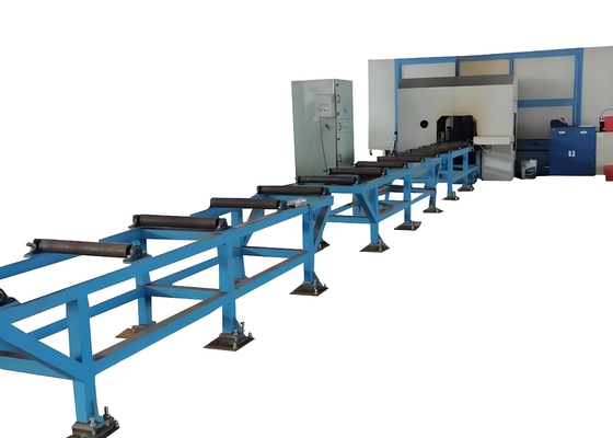 Máy khoan sợi dây cột cao tốc CNC H Beam 10# ¢40# Channel Steel
