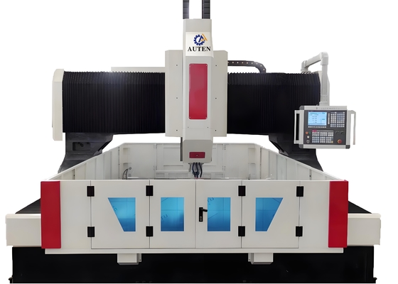 Động cơ trục chính servo 11KW/15KW Máy phay và khoan CNC kiểu cổng công suất Rãnh T rộng 28mm