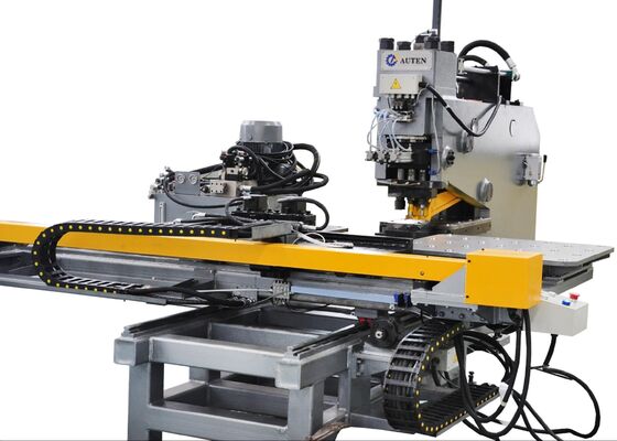 1000/1200KN Sức mạnh đâm CNC tấm thép kim loại đâm máy khoan 12 ký tự