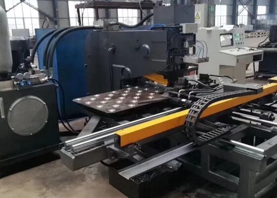 Tháp thép sử dụng CNC tấm đâm đánh dấu và máy khoan 1000/1200KN lực đâm