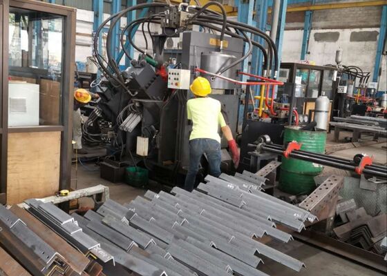 Mô hình JNC2020 Máy cắt đứt đâm góc CNC tự động cho sản xuất thép hợp lý