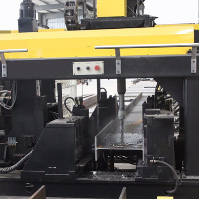 Máy khoan tia H CNC Kích thước tia H 1000x500mm với 9 đầu khoan