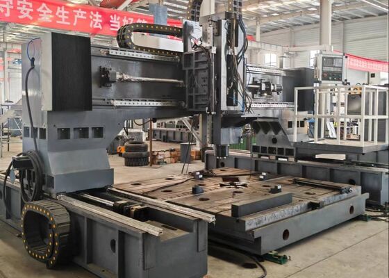 Máy phay CNC di chuyển kiểu cổng PHD4080 được sử dụng cho bộ trao đổi nhiệt