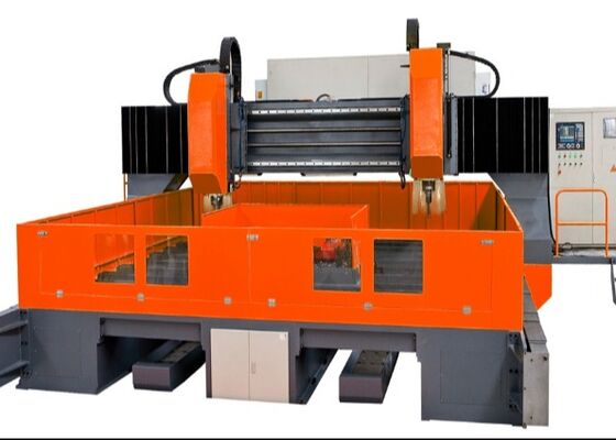 Sử dụng công nghiệp Gantry CNC mảng khoan và máy mài với máy vận chuyển chip