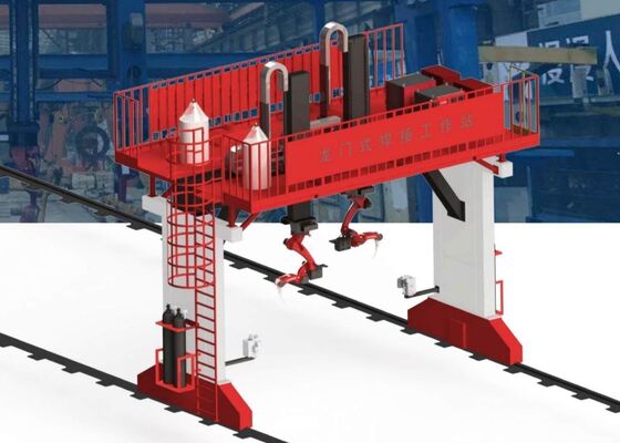 Robot hàn kiểu cổng CNC điều khiển bằng servo cho các bộ phận lắp ráp hông