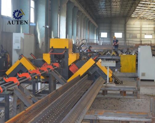 Với thiết kế tùy chỉnh máy đánh dấu khoan thép góc CNC 34 × 8 × 3m kích thước tổng thể