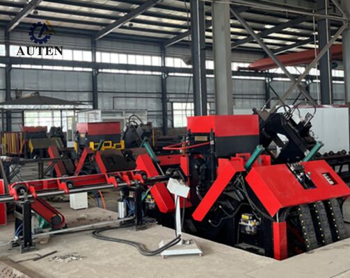 Máy khoan thép góc CNC tốc độ cao 200m/min Max.