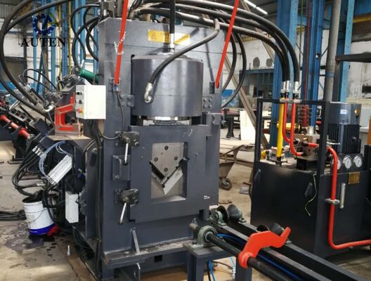 Chuyên nghiệp CNC góc đâm đánh dấu và cắt dây cho thép góc
