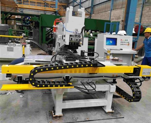 Máy đánh dấu và khoan tấm CNC tốc độ cao với xử lý tích hợp