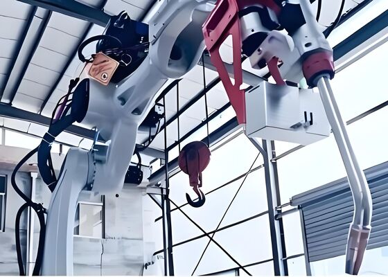Robot hàn liên tục đa lớp đa đường CNC không có giáo viên với phần mềm thiết kế 3D