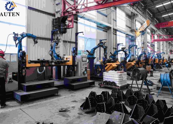 Giải pháp hàn thông minh CNC nhận dạng hình dạng đường hàn cho chân tháp truyền tải điện