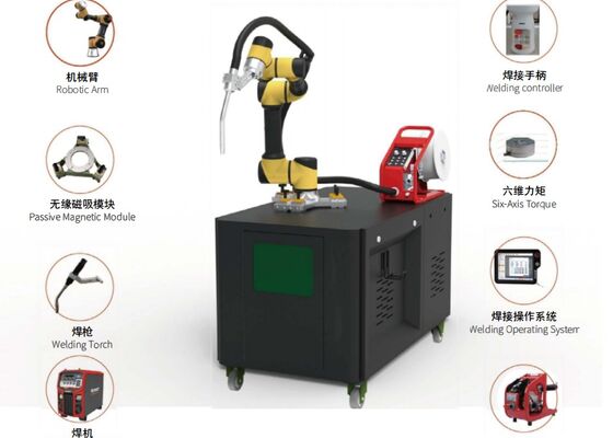 Mô hình robot 600mm Robot hợp tác hàn cung mô hình QM-S1000