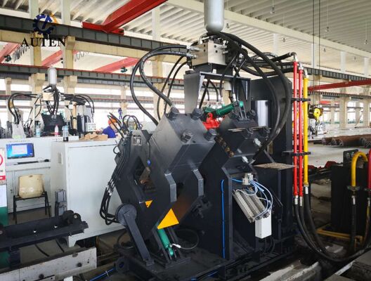 Máy đâm góc CNC chính xác được trang bị chương trình phần mềm lofting và 3 trục CNC để xử lý thép góc