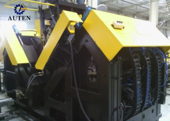Máy khoan góc CNC có tính năng cắt khoan và làm mát bằng khí để chế biến thép bền